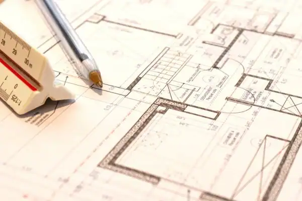 Image of architect Gosport drawings